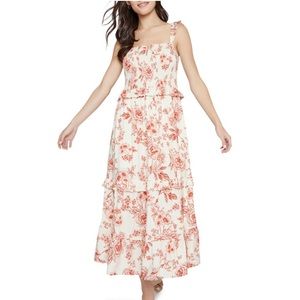 Lost & Wander Smocked Maxi Dress